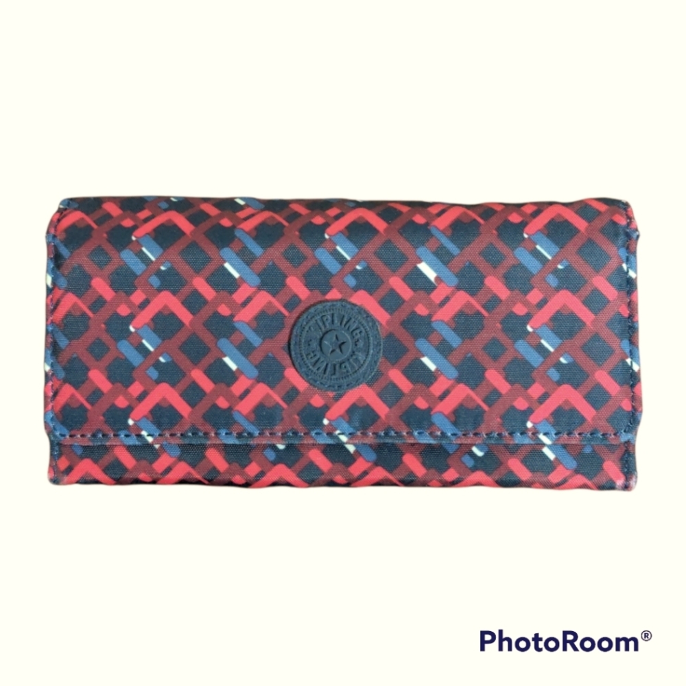 Nylon Kipling brand  billfold  clutch
